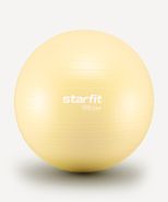 Фитбол GB-108 антивзрыв, 900 гр, желтый пастель, 55 см Starfit УТ-00020574