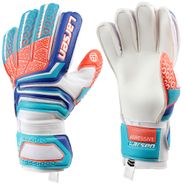 Перчатки&nbsp;вратарские&nbsp;Larsen&nbsp;Agressive&nbsp;белый/голубой/оранжевый&nbsp;р10 Larsen 368925