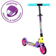 Самокат JE-SJE145-70 145мм violet (фонарь и наклейка в подарок) Sport Collection CK-SJ145-70