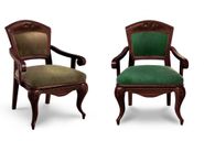 Кресло Венеция ясень (№3,Ткань Vilvet Lux,78 Velvet-Lux) Фабрика «Старт» Крс.Вн.Яс#№3,78VL