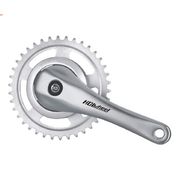 Система HDL-L124, 170мм ал./сер. (ромб), 38T сталь, с защ. HDL WHEEL ZTB20738