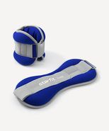 Утяжелители универсальные WT-502, 1 кг, синий/серый Starfit ЦБ-00002501