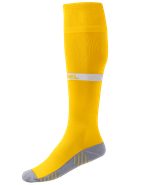 Гетры футбольные CAMP ADVANCED SOCKS, желтый/белый Jögel УТ-00021452