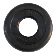 Обрезиненный диск Barbell Atlet 51 мм 1,25 кг MB-AtletB51-1,25