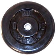 Обрезиненный диск Barbell 10 кг 26 мм MB-PltB26-10
