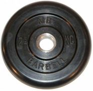 Обрезиненный диск Barbell 2,5 кг 26 мм MB-PltB26-2,5
