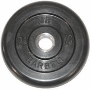 Обрезиненный диск Barbell 2,5 кг 30 мм MB-PltB31-2,5