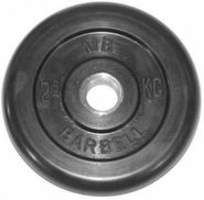Обрезиненный диск Barbell 2,5 кг 50 мм MB-PltB51-2,5