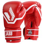 Перчатки бокс.(иск.кожа) Jabb JE-2015/Basic 25 красный 12ун. Jabb 358861