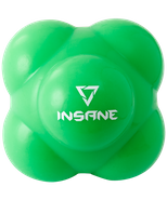 Мяч реакционный IN22-RB100, силикагель, зеленый, диаметр 6,8 см Insane УТ-00020909