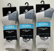 Носки зимние HIGASHI Maverick, Blue L(42-44)