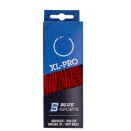 Шнурки для коньков Blue Sports XL-PRO, 902901-RD-213, полиэстер, 213см,красный 213 см BLUE SPORTS 902901-RD-213