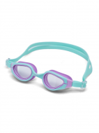 Очки для плавания Atemi KIDS Advanced Workout, силикон , Цвет: Ментолово-фиолетовый, KAW1MP 00-00010310