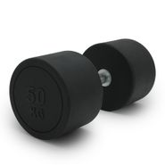 Гантель UNIX Fit PRO круглая обрезиненная 50 кг UNIX Fit™ DBRND50PBK