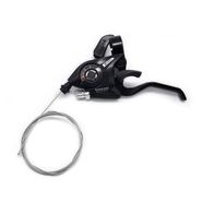 Шифтер / ручка тормоза KD-76 3ск, лев. КИТАЙСКИЕ ПРОИЗВОДИТЕЛИ ZTB19527