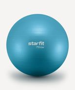 Фитбол GB-108 антивзрыв, 1200 гр, синий пастель, 75 см Starfit УТ-00020577