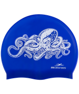 Шапочка для плавания Octopus Navy, силикон, детский 25Degrees УТ-00019580