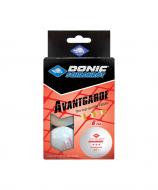Мяч для настольного тенниса 3* Avantgarde, 6 шт., белый Donic УТ-00019025