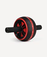 БЕЗ УПАКОВКИ Ролик для пресса STARFIT RL-109, широкий, красный/черный STARFIT ЦБ-00004832