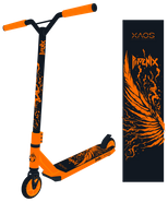 Самокат трюковый Phoenix Orange 100 мм XAOS УТ-00018556