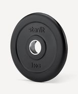 Диск обрезиненный STARFIT Core BB-202 d=26 мм, стальная втулка, черный, 1 кг Starfit УТ-00018803