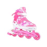 Раздвижные роликовые коньки Soul Pink (L (39-42)) Alpha Caprice Soul Pink LED