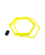 Набор шестиугольных напольных обручей JOGEL Agility Hoops JA-216, 6 шт.