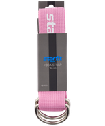 Ремень для йоги YB-100 183 см, хлопок, розовый пастель Starfit УТ-00019276