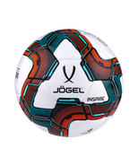 Мяч футзальный Inspire №4, белый/черный/красный Jögel УТ-00017617