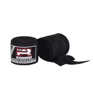 Бинт боксерский RME 2,5 м. (хлопок-лайкра) (синий) Roomaif RME