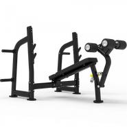 Impulse ITF8204 олимпийская скамья с отрицательным наклоном для жима