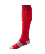 Гетры футбольные JOGEL CAMP BASIC SOCKS, красный/серый/белый