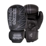 Боксерские перчатки RABG-200 Черные (10 oz) RHINO ATTACK RABG-200