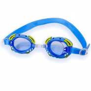 Очки плавательные Larsen DR30 Крабик (силикон) синий 236095