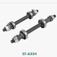 Ось задняя 170мм под гайки с промподш. КИТАЙСКИЕ ПРОИЗВОДИТЕЛИ ZTB19588