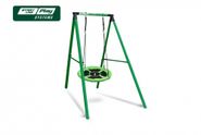 Качели SLP SYSTEMS 1 секция + Качеля TS40 (Зеленая) (гнездо) slpmk1-ts40