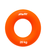 Эспандер кистевой ES-403 &quot;Кольцо&quot;, диаметр 7 см, 20 кг, оранжевый Starfit УТ-00015543