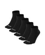 Носки спортивные STARFIT Charge, черный, р. 35-38, 5 пар