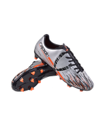 БЕЗ УПАКОВКИ Бутсы футбольные JÖGEL Rapido FG Silver/black JÖGEL ЦБ-00007611