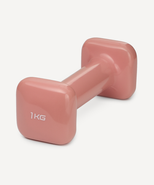 Гантель виниловая DB-106 1 кг, терракотовый Starfit ЦБ-00004427