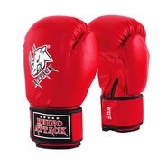 Боксерские перчатки RABG-150 Красные (4 oz) RHINO ATTACK RABG-150