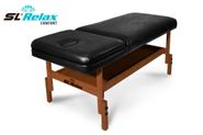 Массажный стол Relax Comfort черная кожа (№4) Start Line Relax SLR-4#№4