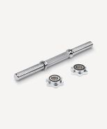 Гриф гантельный Core BB-107 40 см, d=25 мм, металлический, хромированный Starfit УТ-00019082