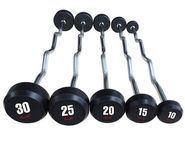 AeroFit AFBZ10-30 набор изогнутых обрезиненных штанг