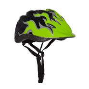 Шлем детский WX-H10 GREEN с регулировкой размера (50-57) RGX Flame