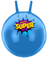 Мяч-попрыгун Starfit GB-0401 SUPER 45 см с рожками голубой антивзрыв УТ-00016556
