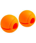 Комплект расширителей хвата BB-111, d=25 мм, сфера, оранжевый, 2 шт. Starfit УТ-00016680