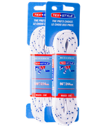 Шнурки для коньков с пропиткой W915, пара, 2,74 м, белые Tex Style УТ-00007776