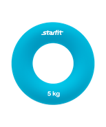 Эспандер кистевой ES-403 "Кольцо", диаметр 7 см, 5 кг, голубой Starfit УТ-00015538