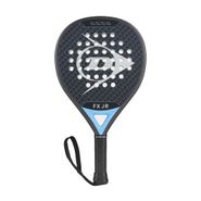 Ракетка для падела Dunlop FX Jr, 10370738, для юниоров, гибрид, графит, черно-голубой Junior